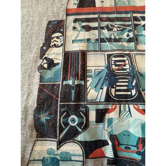 Zuni Sportswear Men's 2XL Graphic T-Shirt Star Wars R2D2 Gray - Picture 8 of 11
